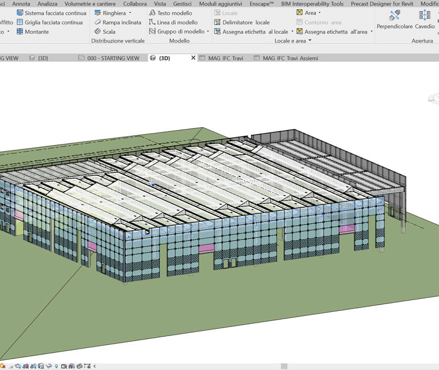 Precast (R)Evolution: Magnetti Building trasforma i processi della prefabbricazione con REVIT.